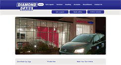Desktop Screenshot of diamondcars.co.uk